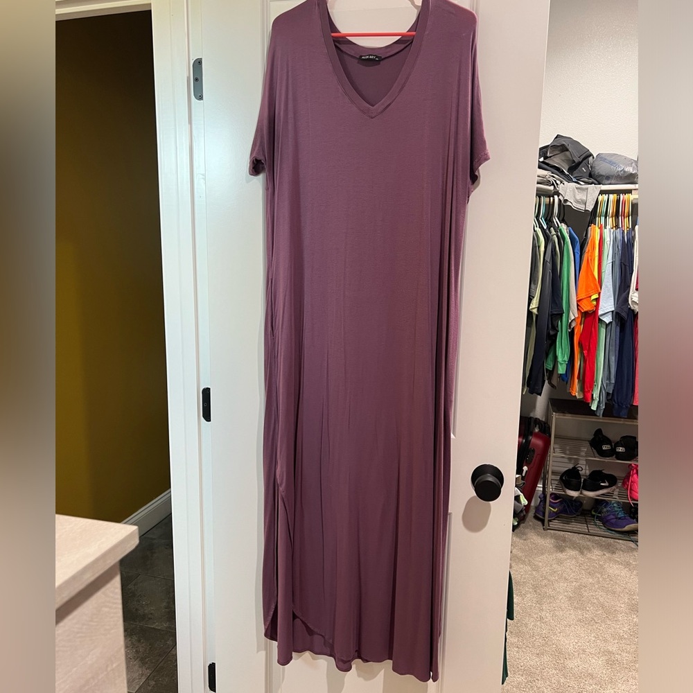 Purple Maxi Dress